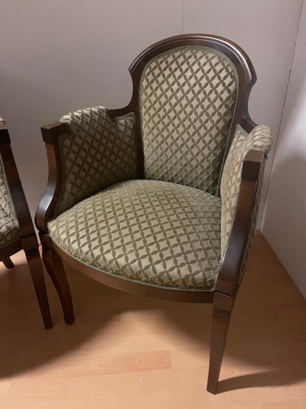 Coppia di Poltroncine Luigi Filippo - Image 2