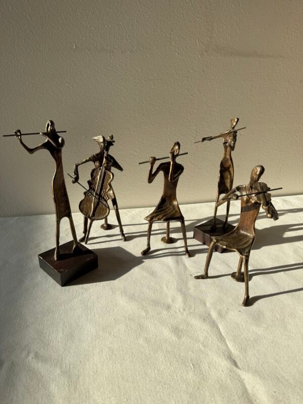 Set di Sculture "Musicisti Stilizzati" - Image 3
