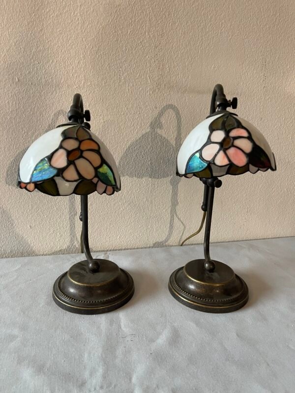 Lampade da Scrivania Floreali Stile Tiffany