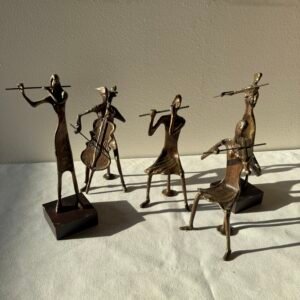Set di Sculture "Musicisti Stilizzati"