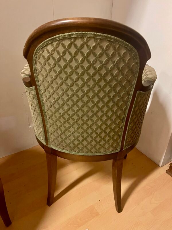 Coppia di Poltroncine Luigi Filippo - Image 5