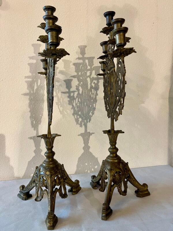 Coppia di Candelabri - Image 5