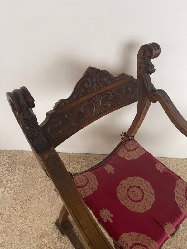 Sedia Curule/Dante Intagliata - Image 2