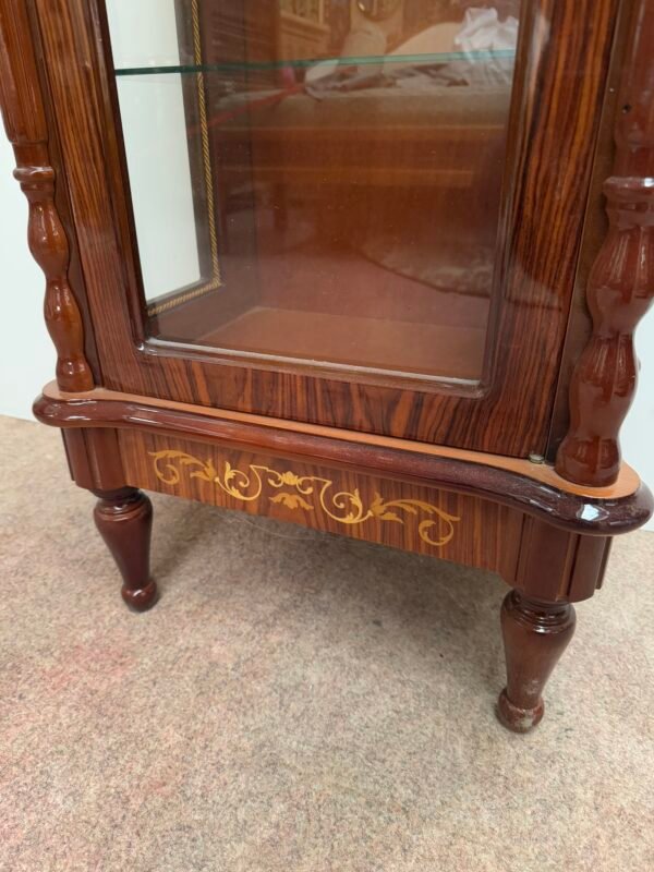 Credenza Alta con Intarsi e Finitura Lucida - Image 3