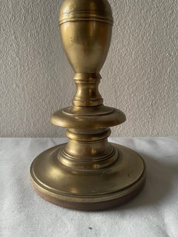 Grande Candelabro a 7 Braccia in Ottone Massiccio, Design "Ponte" - Image 2