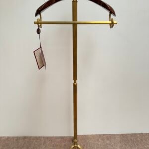 Appendiabiti di Lusso in Ottone e Legno