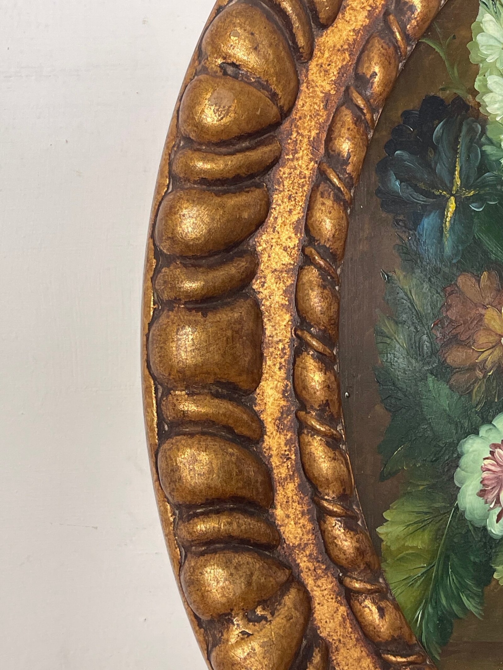 Dipinto ad Olio su Tavola di Fiori Still Life di Nanielli - Image 2